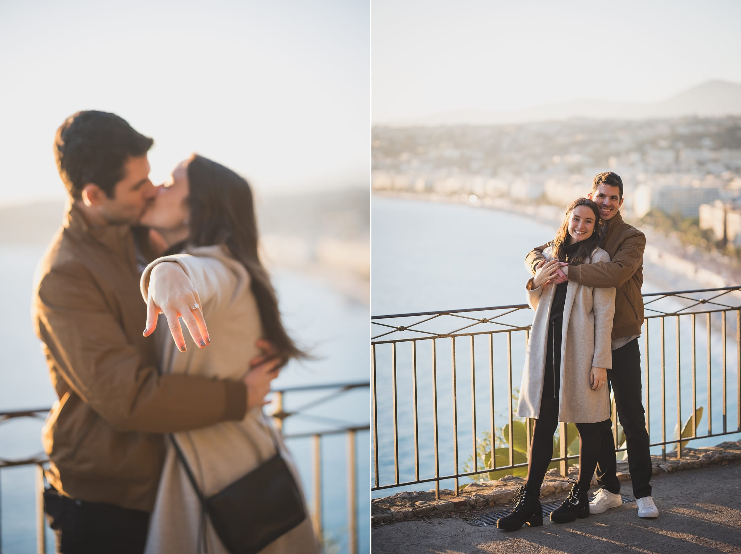 French Riviera Nice Winter proposal 1021