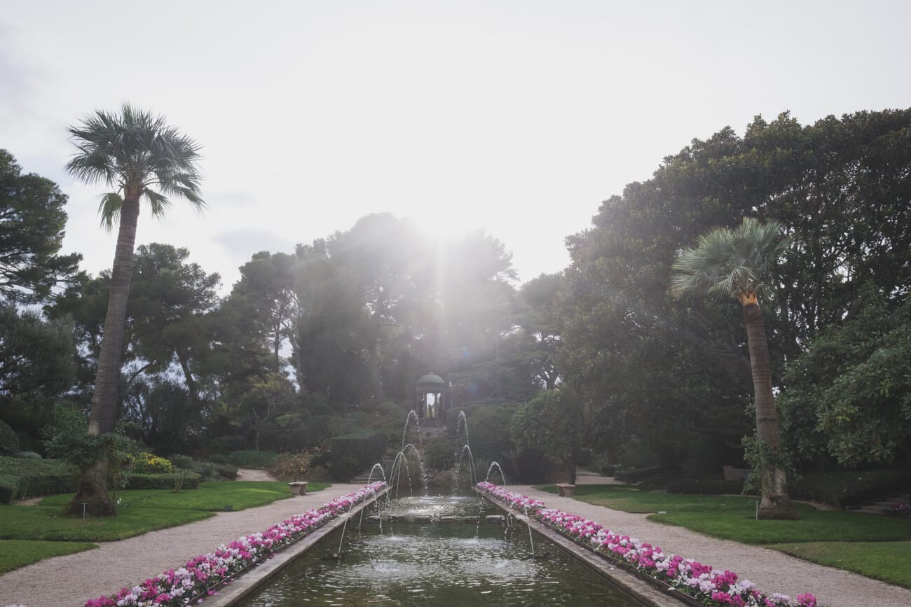 French Riviera Villa Ephrussi Winter Proposal 1036