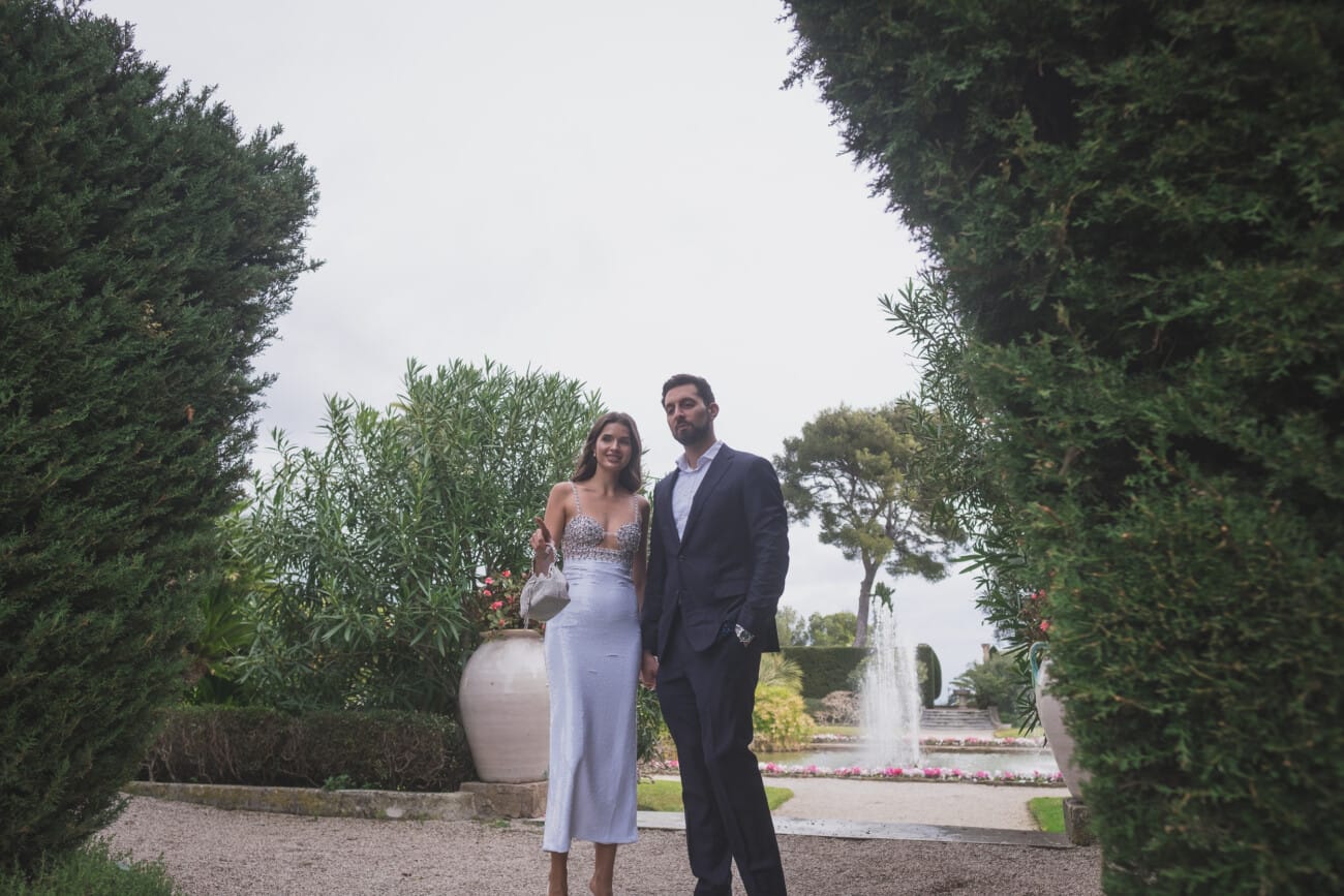 French Riviera Villa Ephrussi Winter Proposal 1051