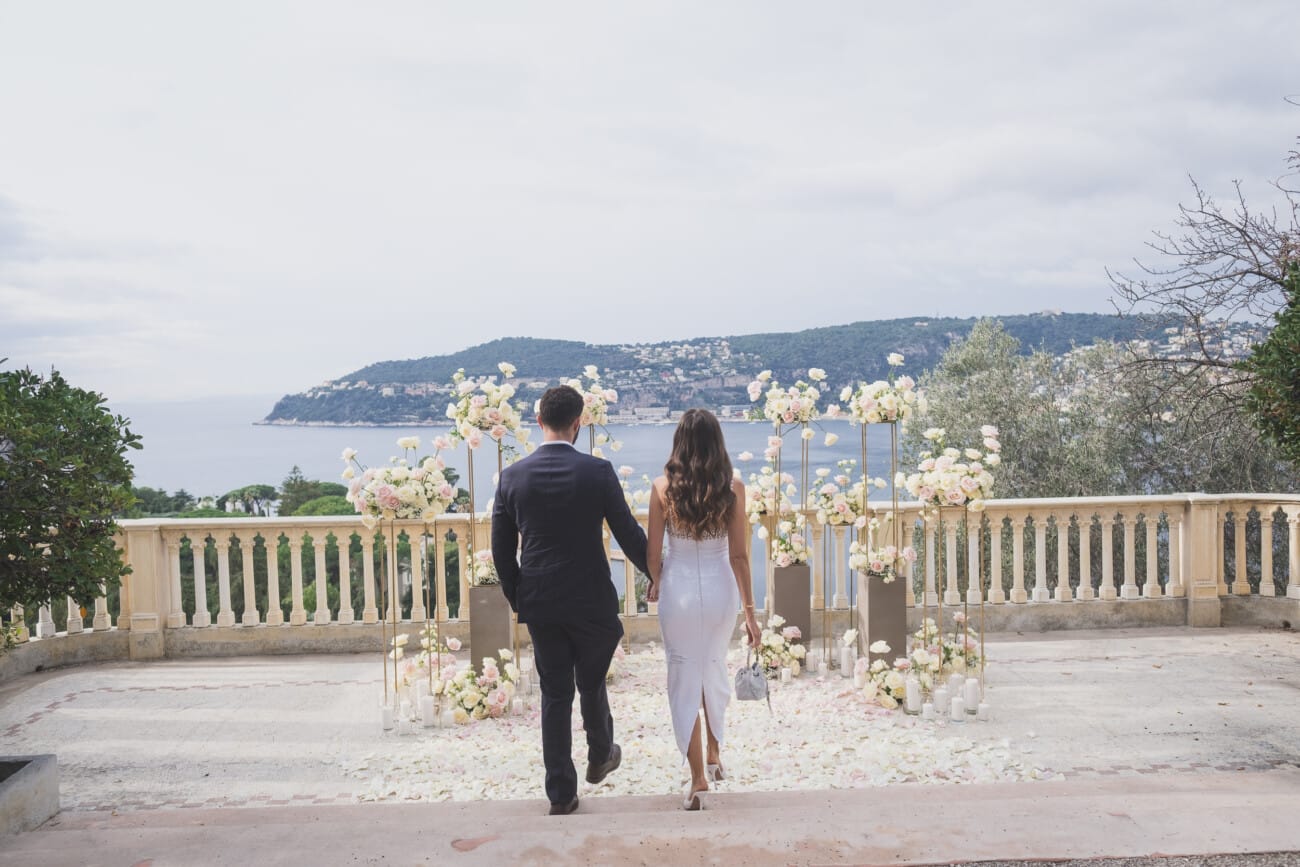 French Riviera Villa Ephrussi Winter Proposal 1060