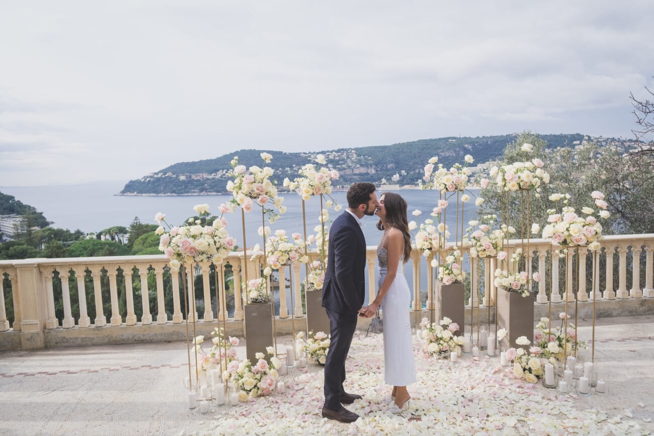 French Riviera Villa Ephrussi Winter Proposal 1061