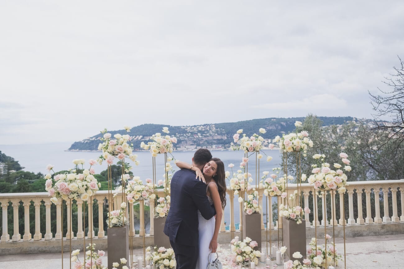 French Riviera Villa Ephrussi Winter Proposal 1091