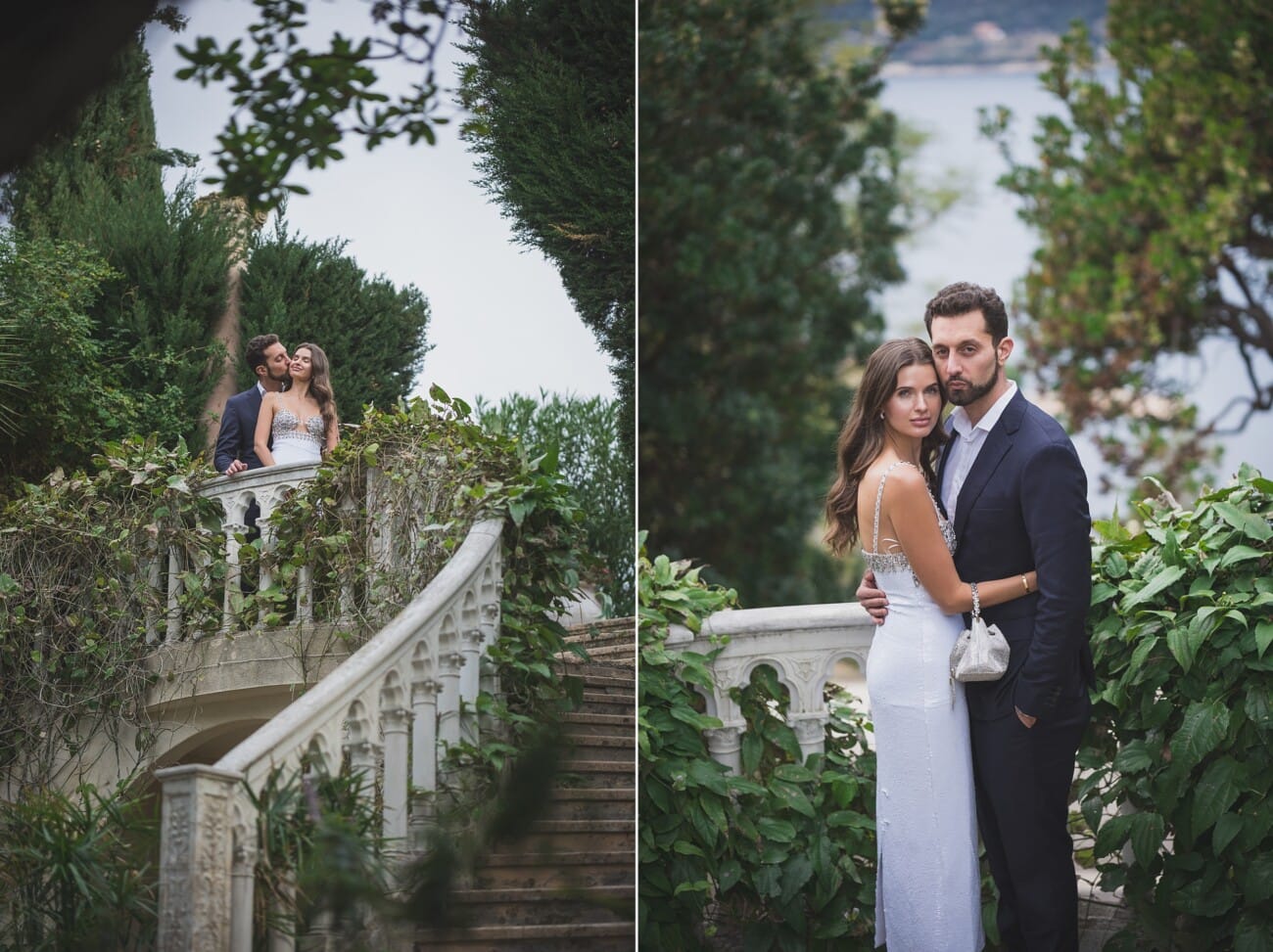 French Riviera Villa Ephrussi Winter Proposal 1133