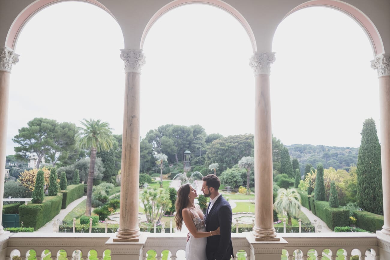 French Riviera Villa Ephrussi Winter Proposal 1171