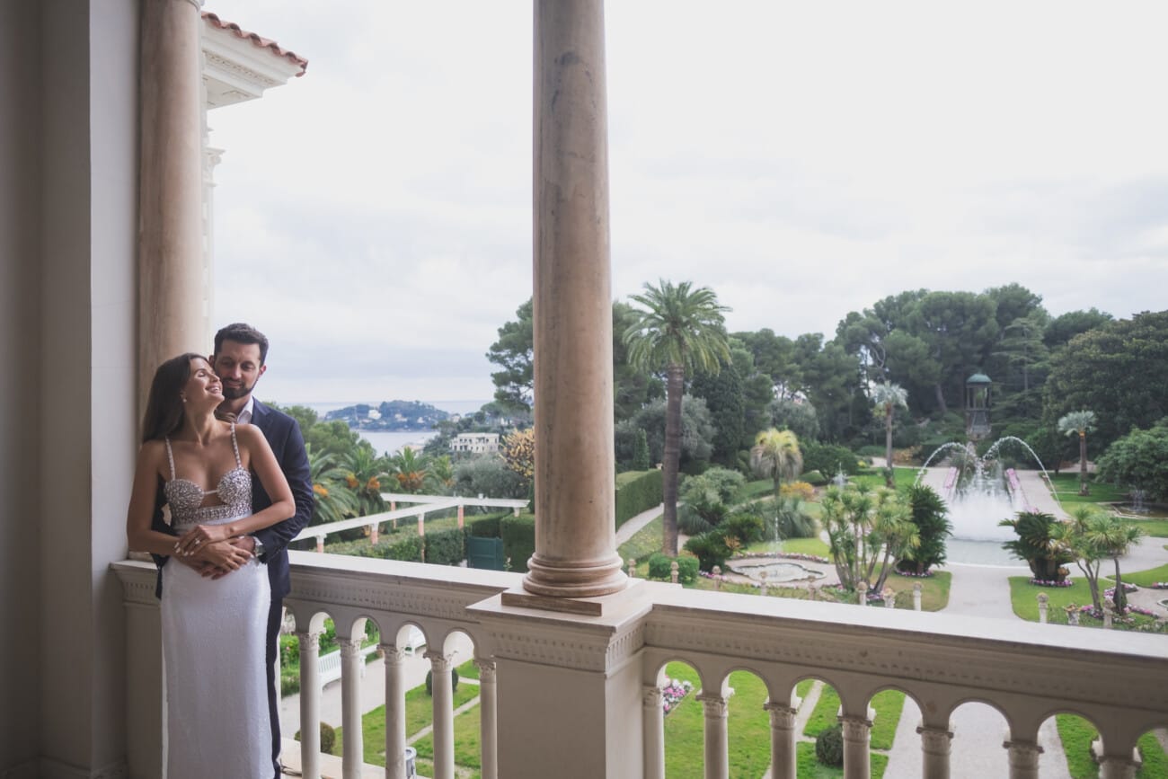 French Riviera Villa Ephrussi Winter Proposal 1172