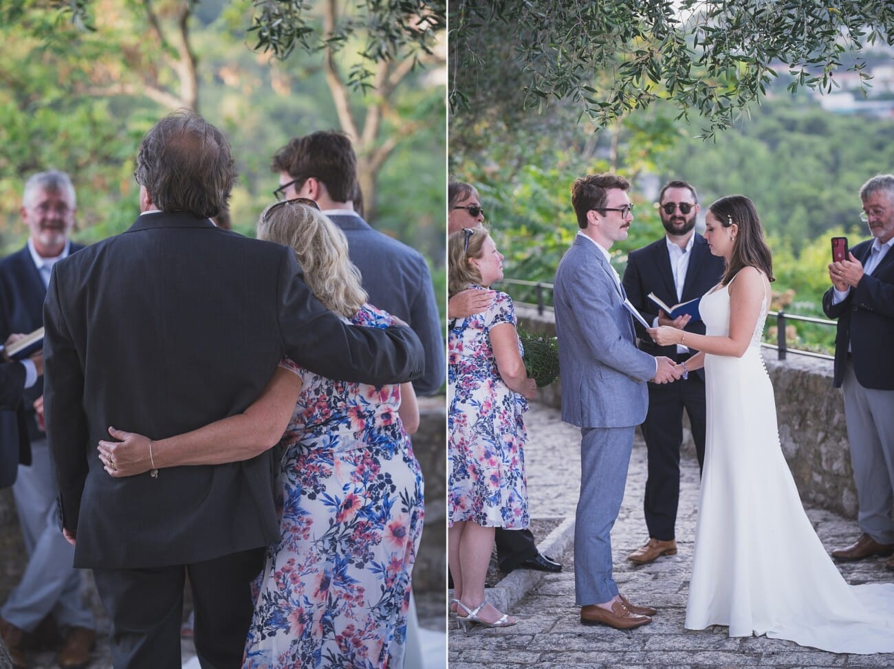 French Riviera elopement with only close family (parent and brother)
French Riviera Elopement photographer and planner Wildroses