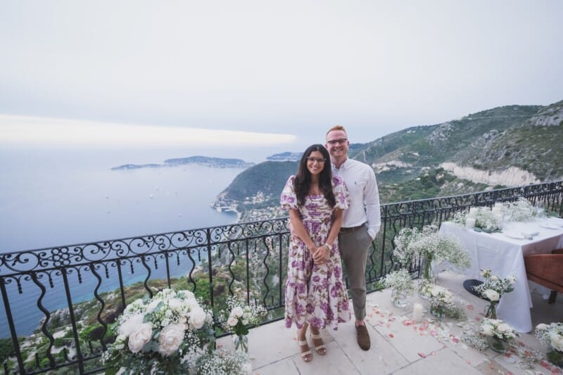 Chateau Eza Salon Royal Wedding proposal 1041