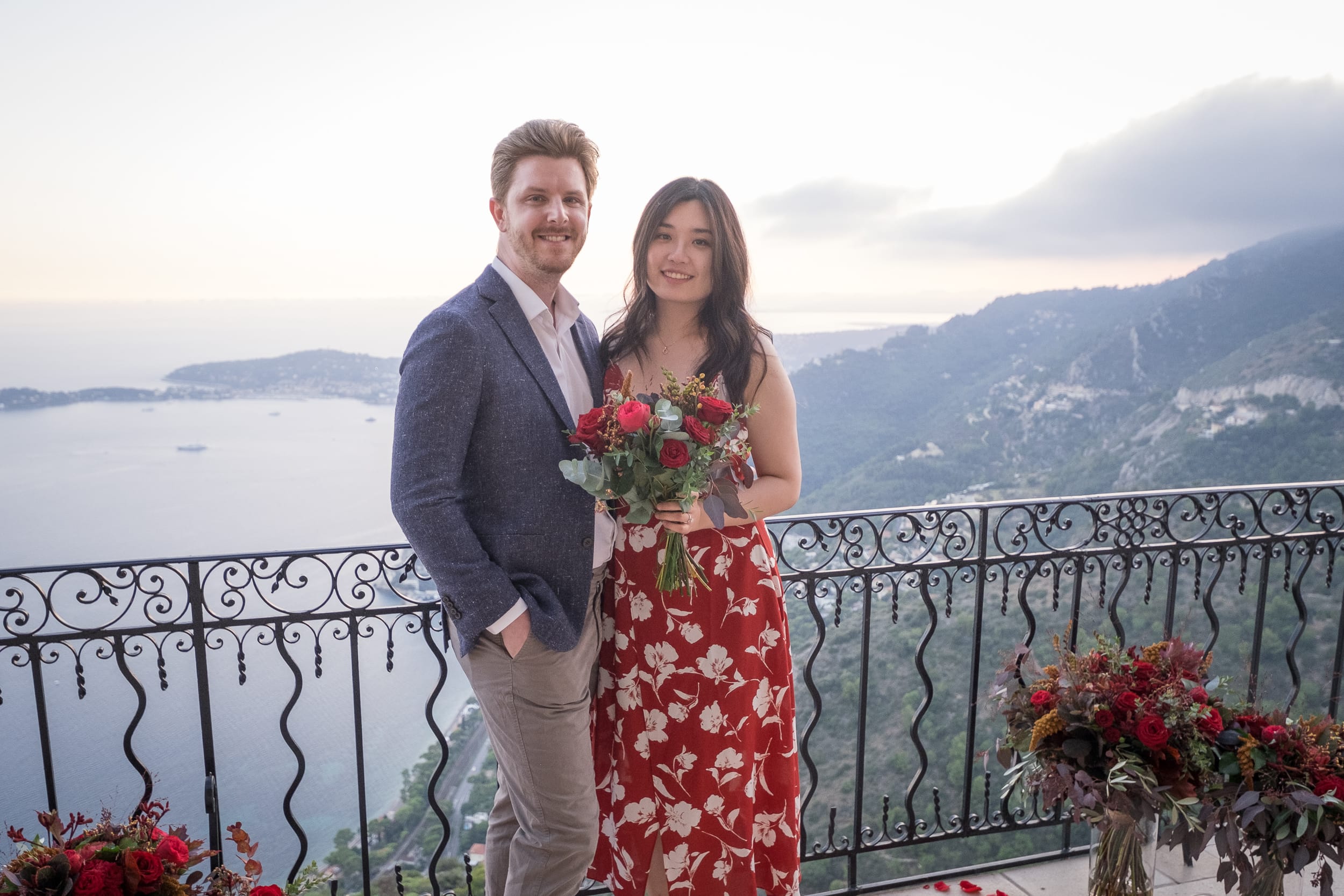 Chateau Eza Salon Royal wedding Proposal 1051