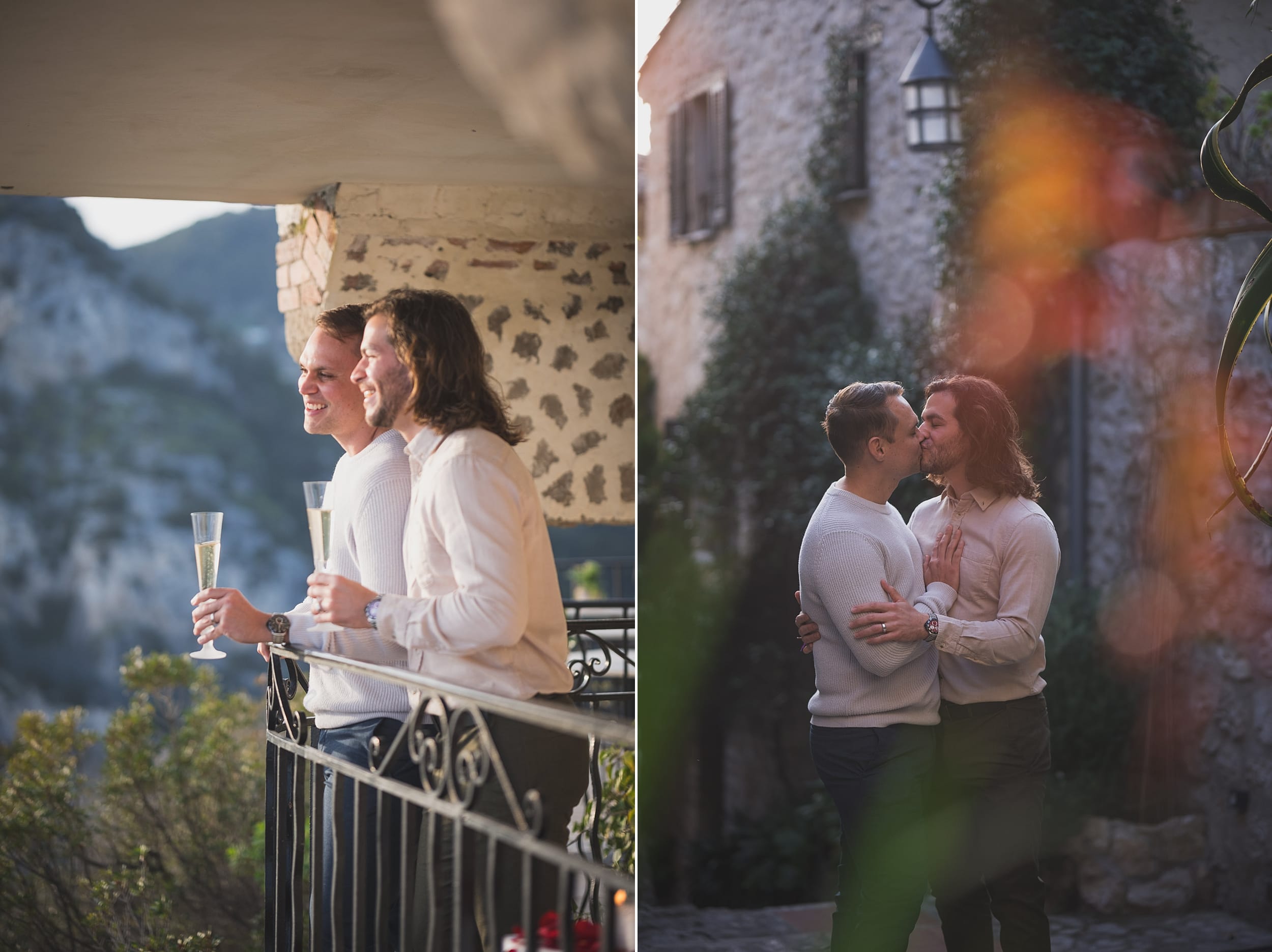 French Riviera Gay Proposal Engagement 1042 2