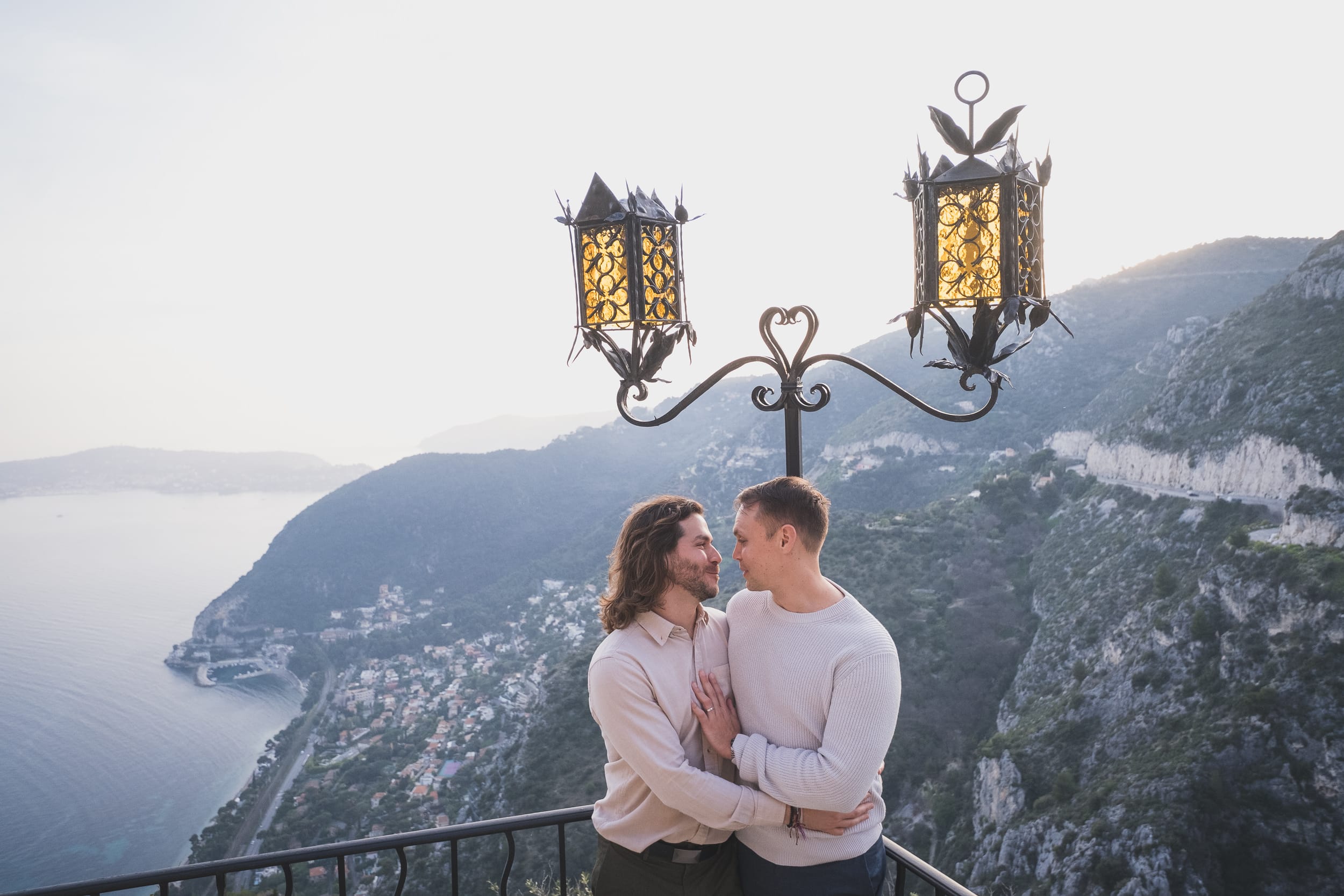 French Riviera Gay Proposal Engagement 1090
