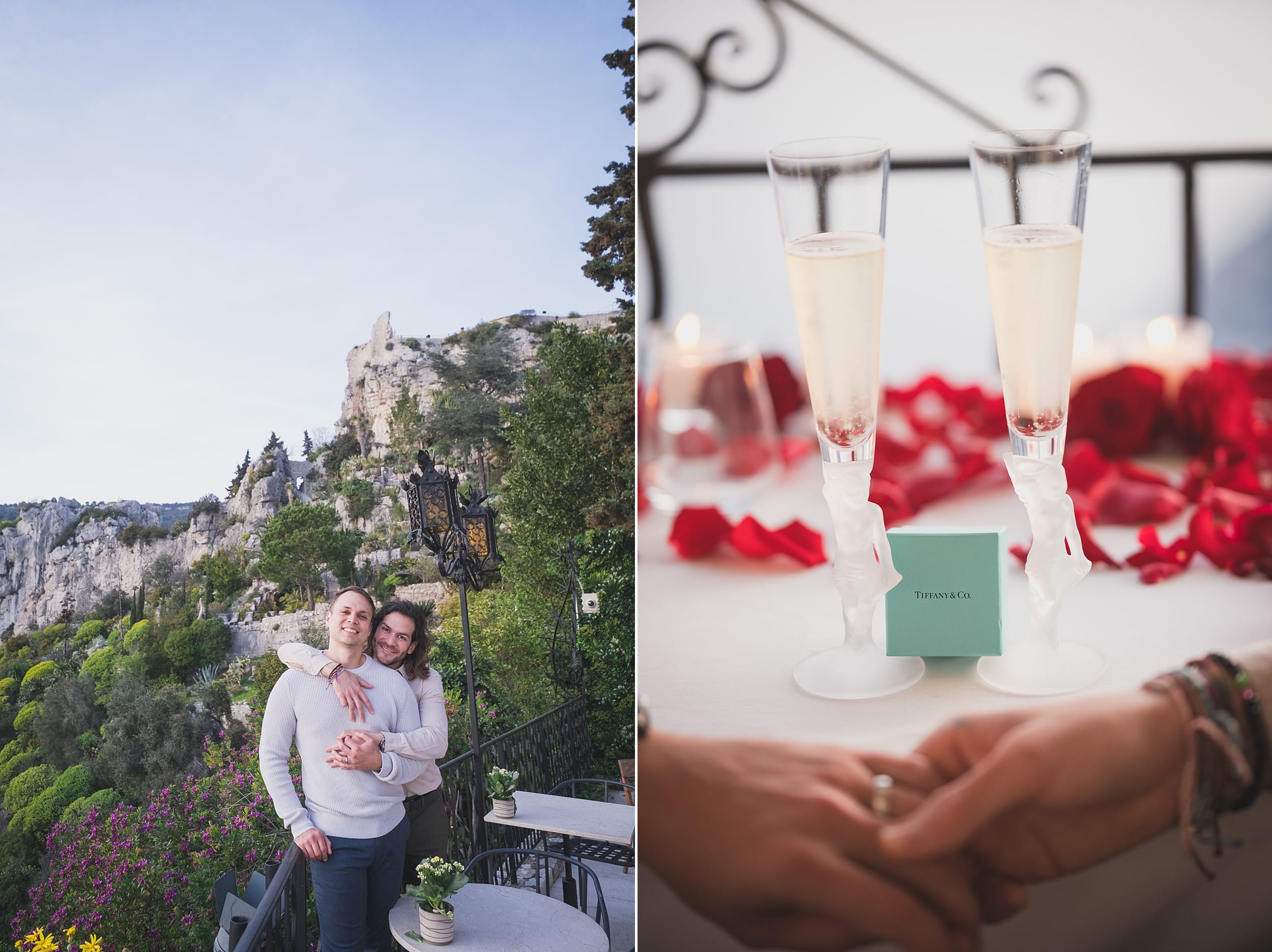 French Riviera Gay Proposal Engagement 1093