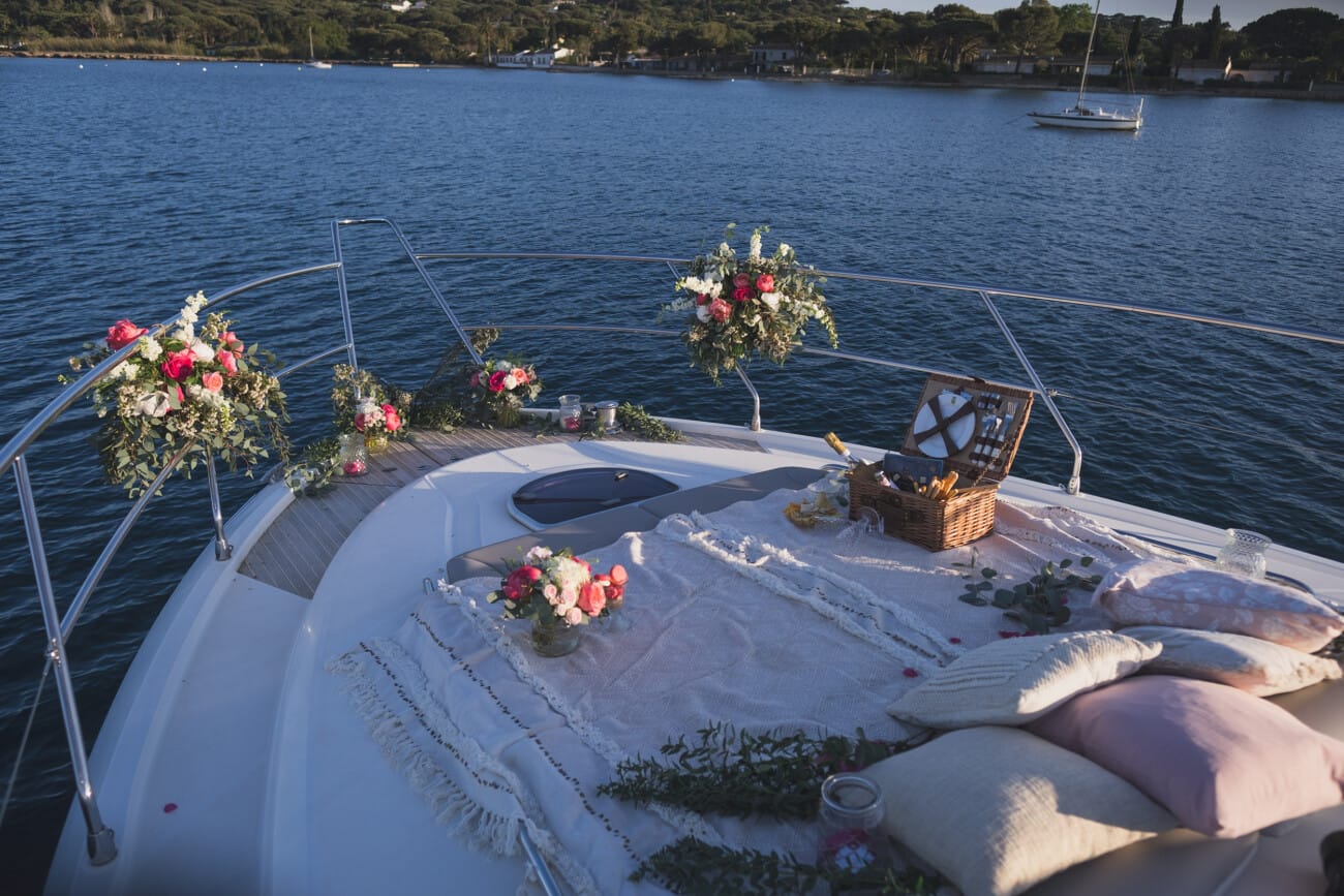 Saint Tropez Sunset Yacht proposal 17 1