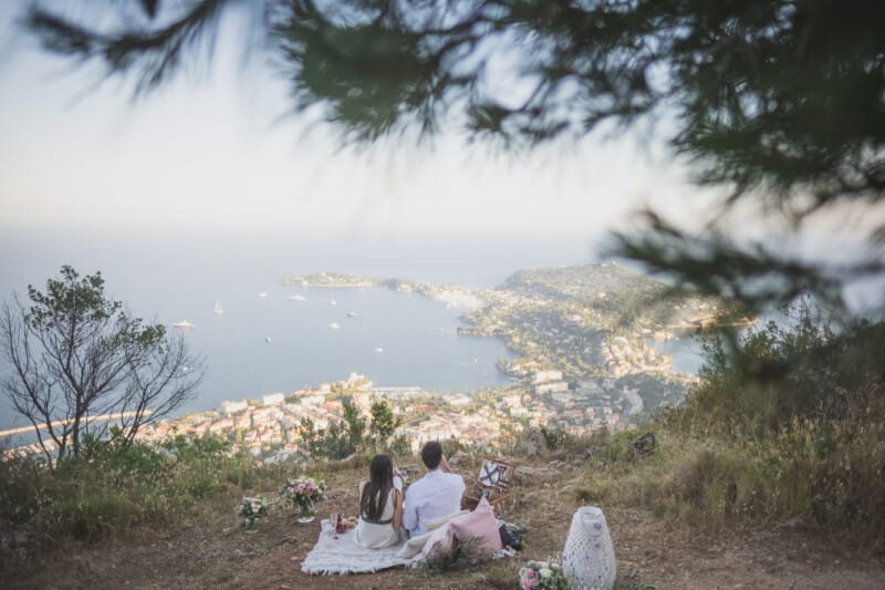 Picnic proposal Saint Jean Cap Ferrat seaside 1100