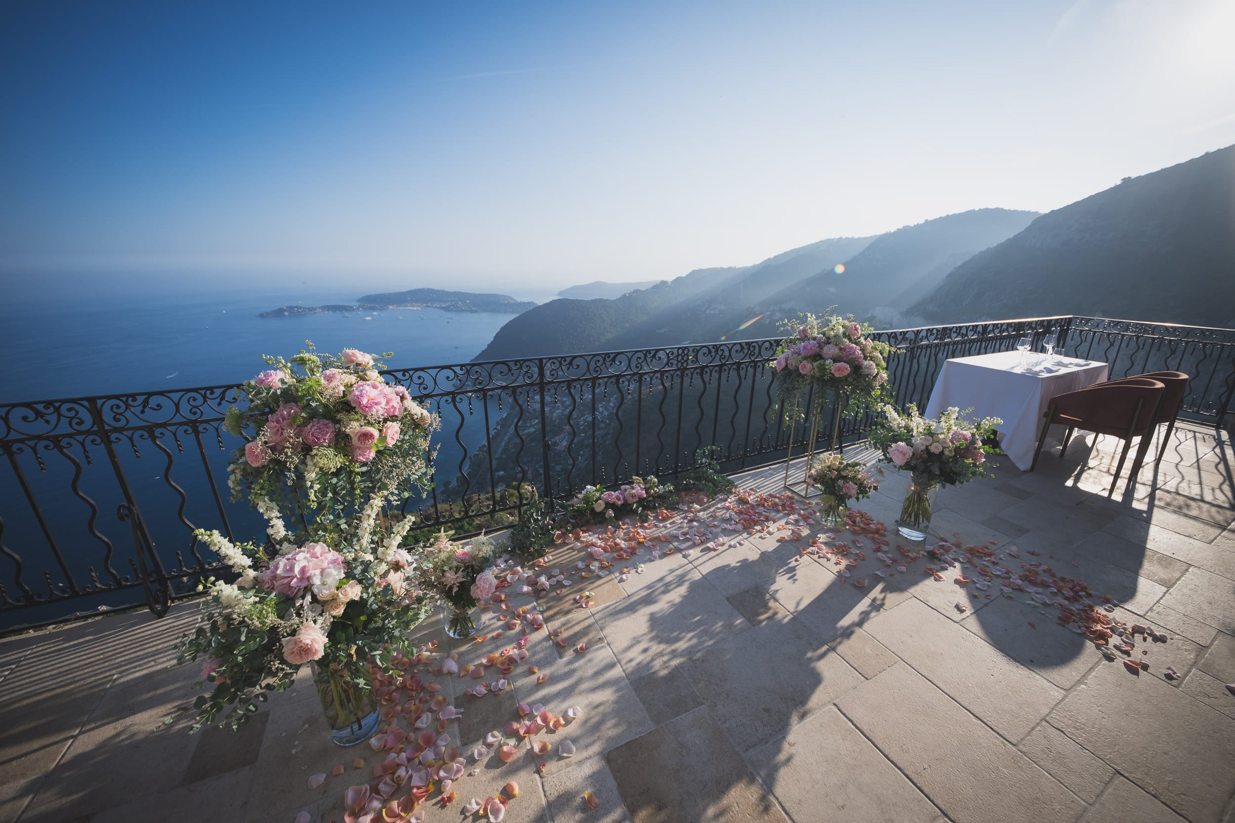 Chateau EZA stunning Proposal and Elopement location 6 Chateau Eza Salon Royal Proposal 1008 1