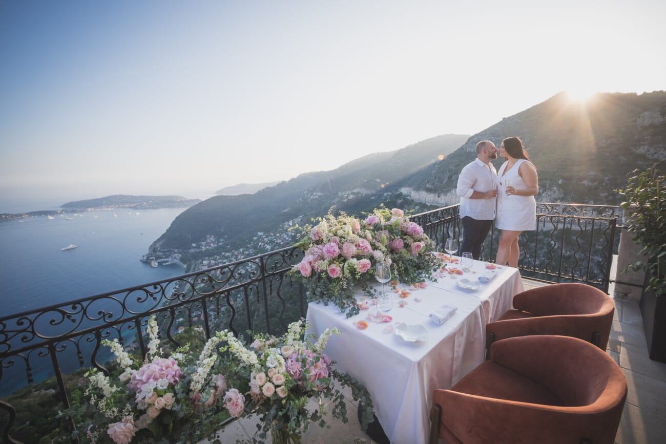 Chateau EZA stunning Proposal and Elopement location 4 Chateau Eza Salon Royal Proposal 1050