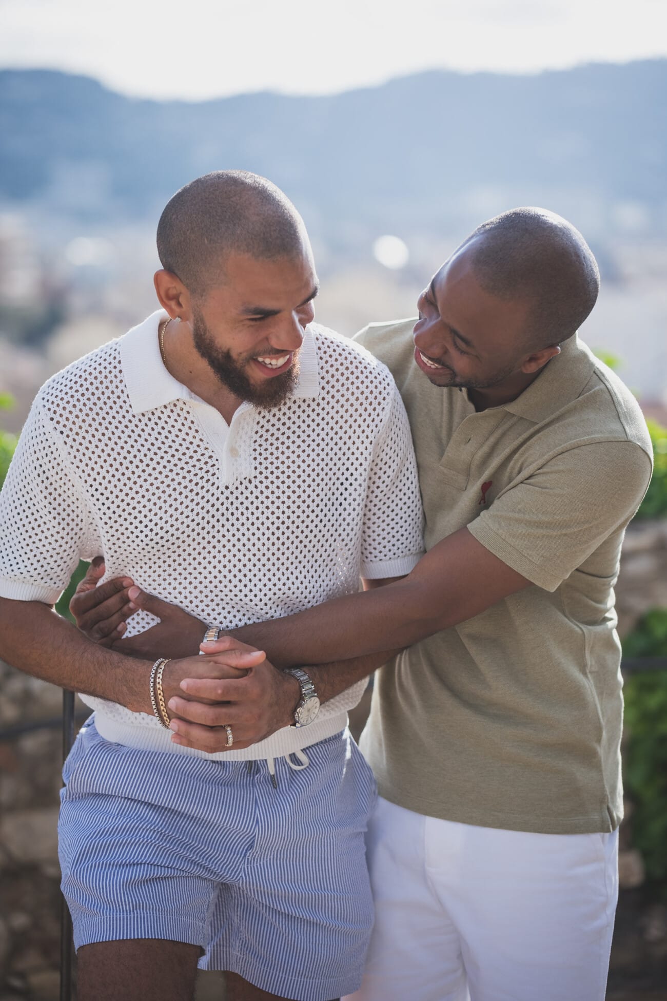 Morning French same-sex proposal from the Top of Le Suquet in Cannes
Proposal planning and photography Wildroses