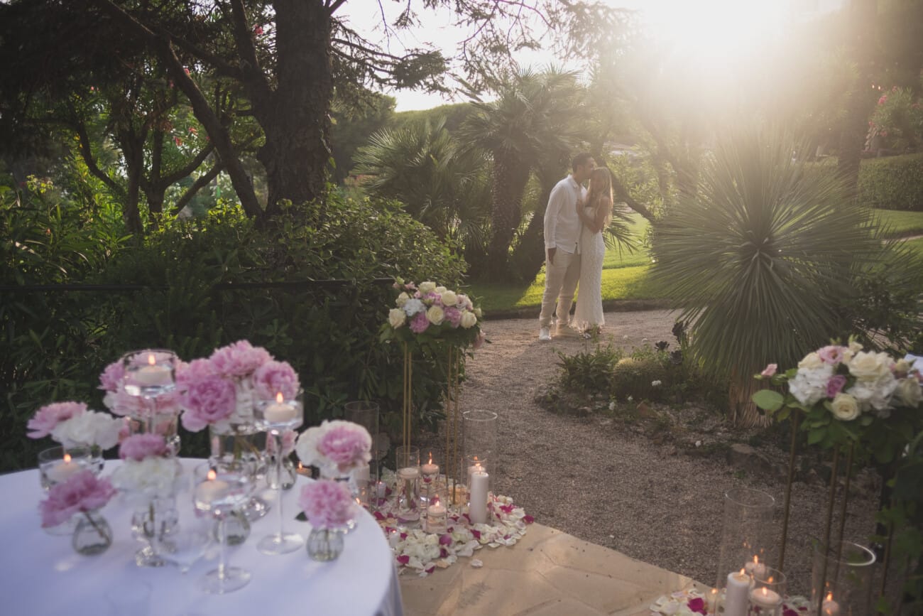 Grand Hotel du Cap Ferrat Secret garden proposal 1106