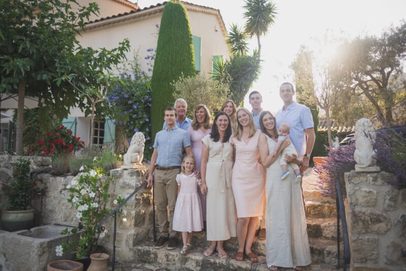French Riviera Family photographer. Private vacation villa on the Hill sides of the Cote d'Azur