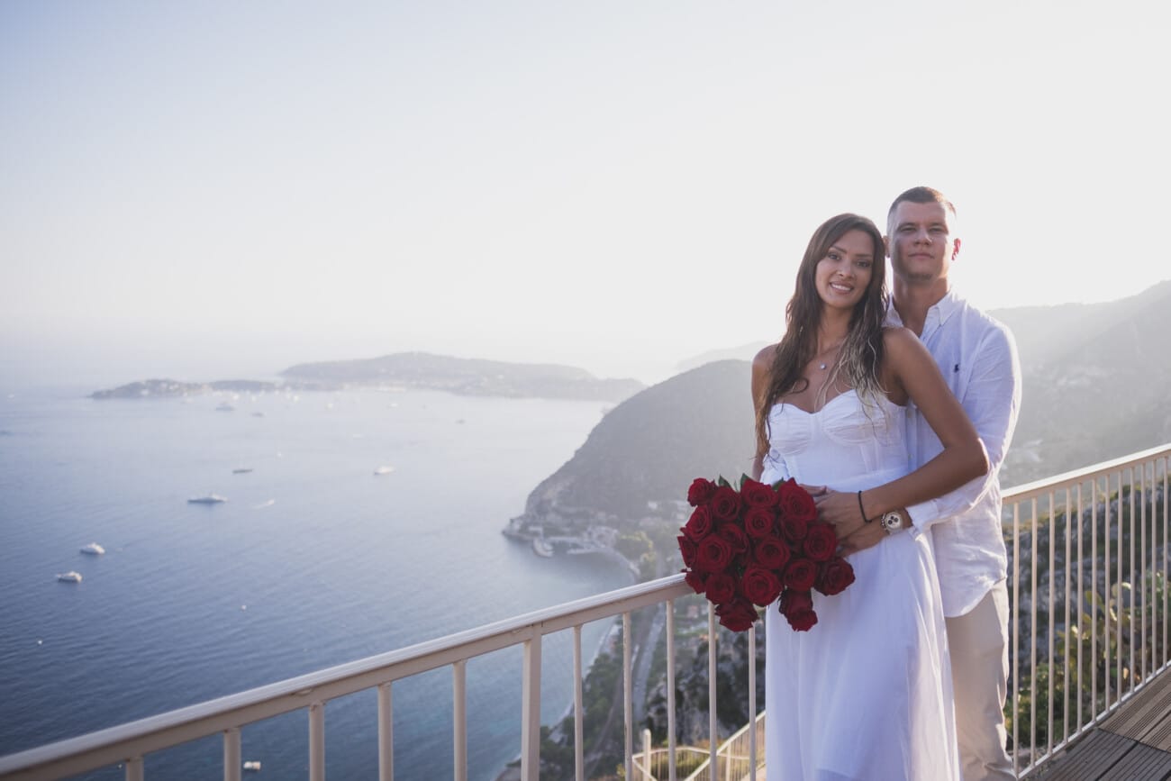 Chateau Chevre D or Wedding Proposal 1061