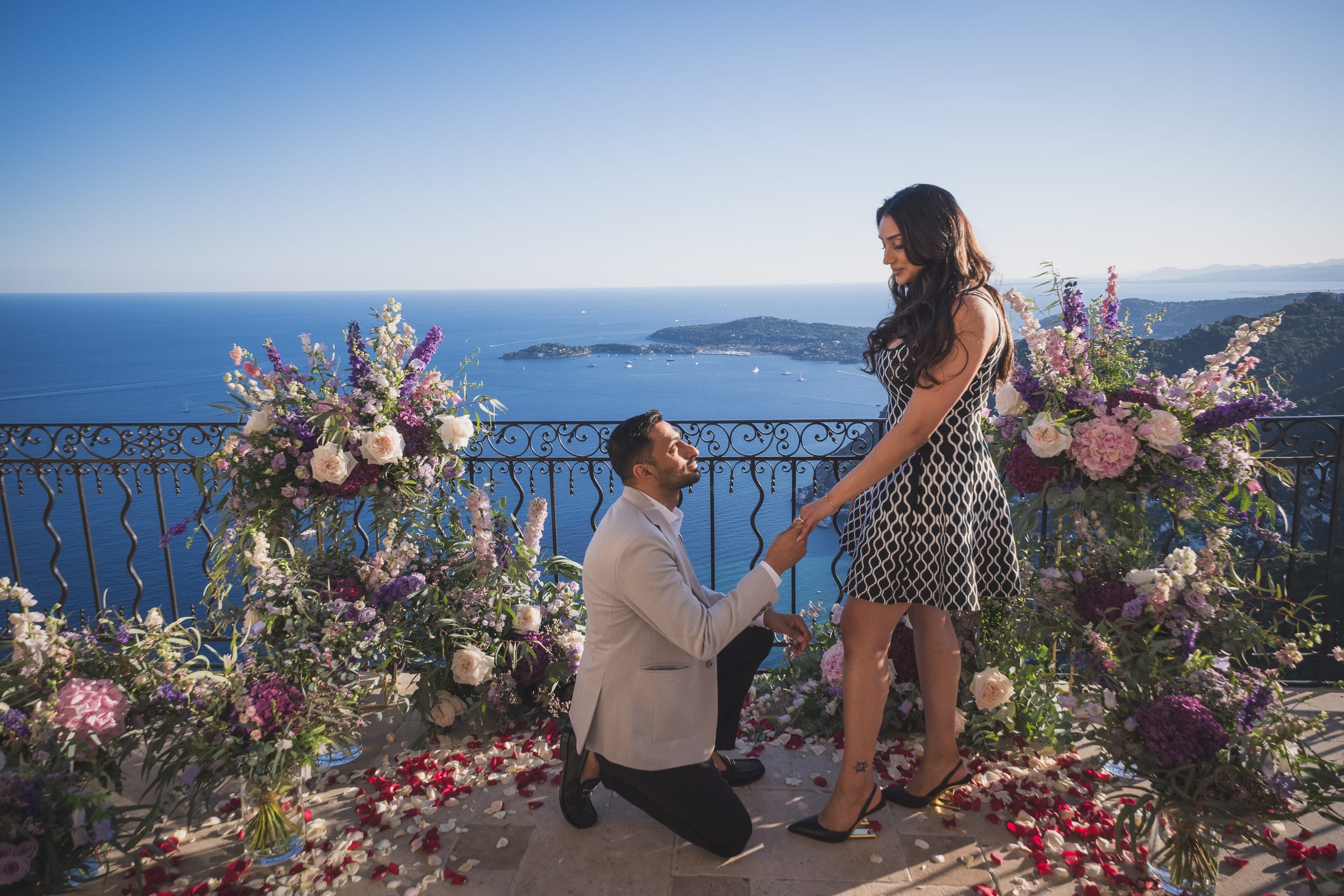 Chateau Eza Salon Royal Proposal 1031