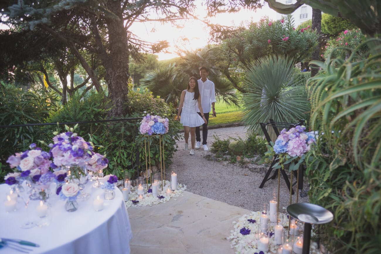 Saint Jean Cap Ferrat Grand Hotel seaside Proposal 1096