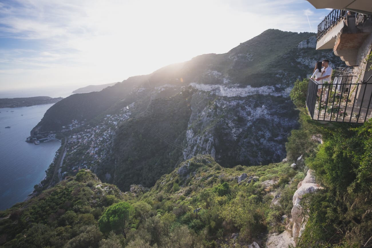French Riviera Chateau Eza Balcony 20 Proposal 1041