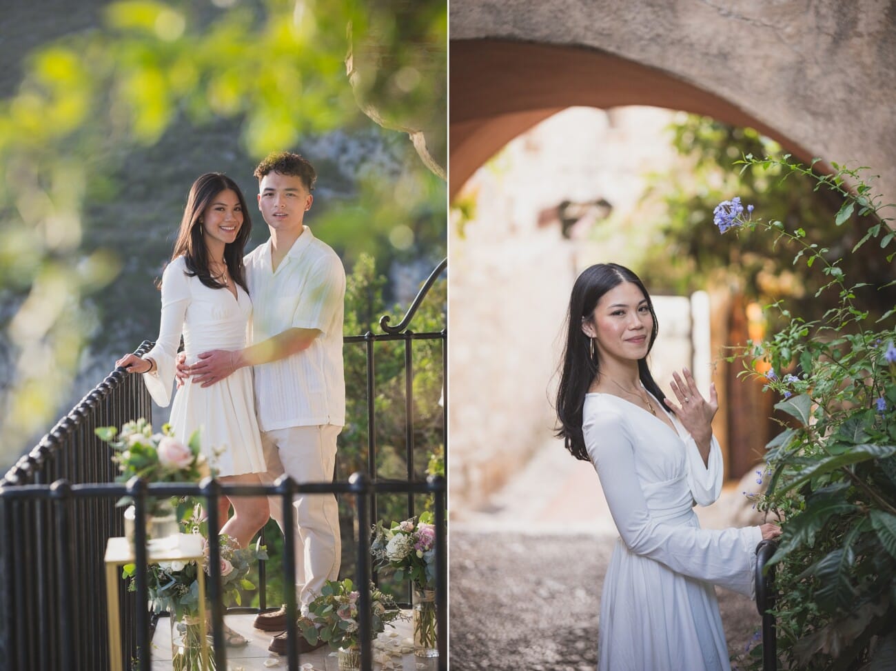 French Riviera Chateau Eza Balcony 20 Proposal 1042