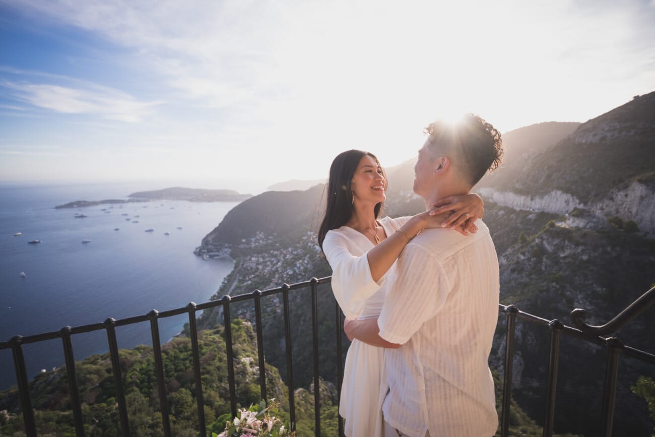 French Riviera Chateau Eza Balcony 20 Proposal 1046