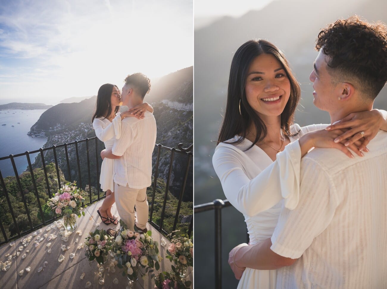 French Riviera Chateau Eza Balcony 20 Proposal 1048