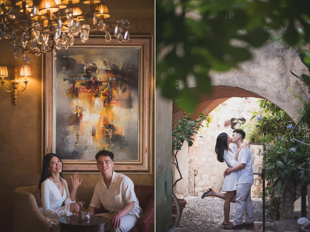 French Riviera Chateau Eza Balcony 20 Proposal 1053