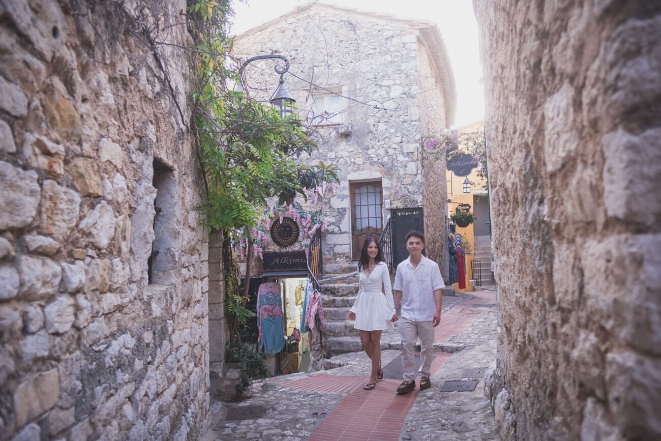 French Riviera Chateau Eza Balcony 20 Proposal 1060