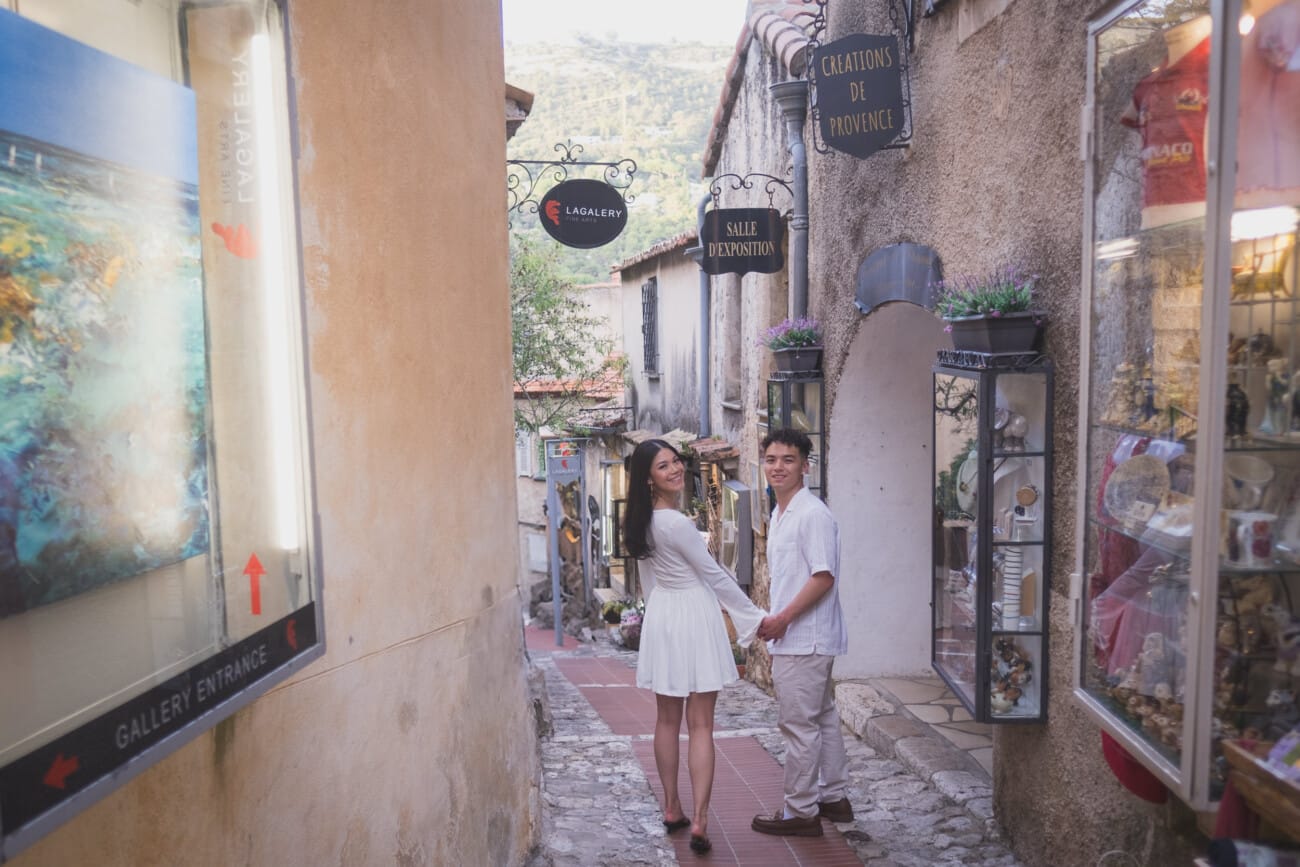 French Riviera Chateau Eza Balcony 20 Proposal 1073