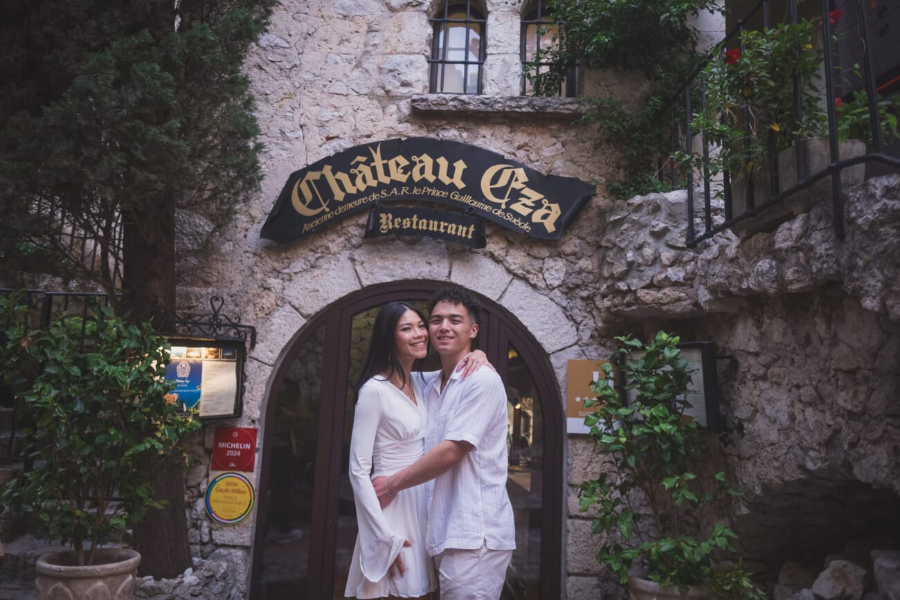 French Riviera Chateau Eza Balcony 20 Proposal 1088