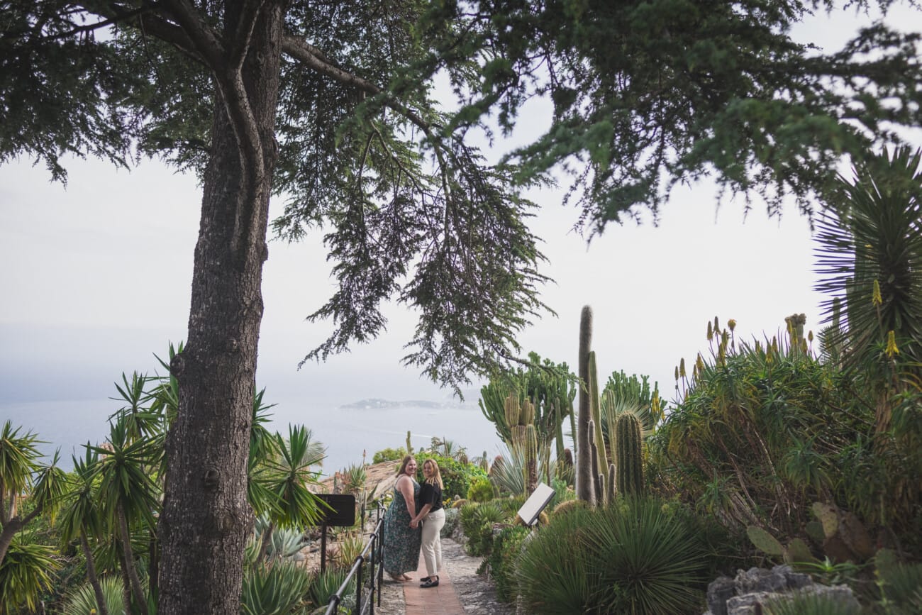 French Riviera Lesbian Proposal 1055