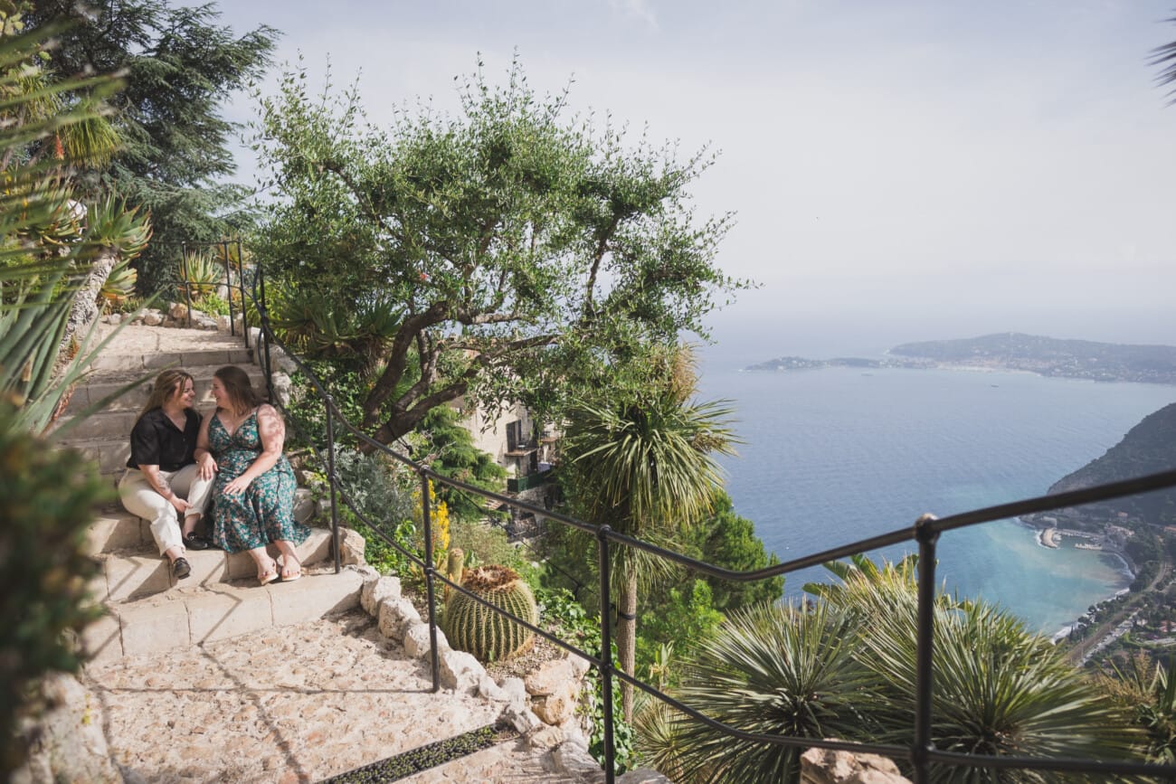 French Riviera Lesbian Proposal 1061