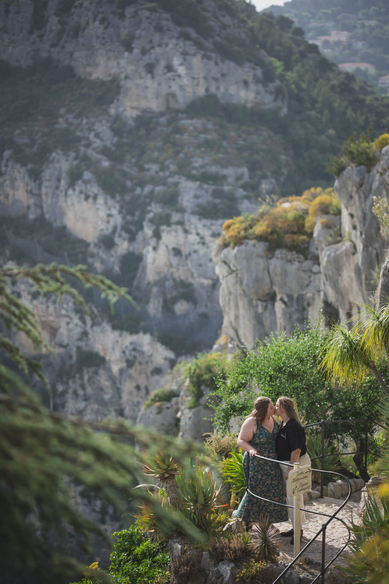 French Riviera Lesbian Proposal 1071