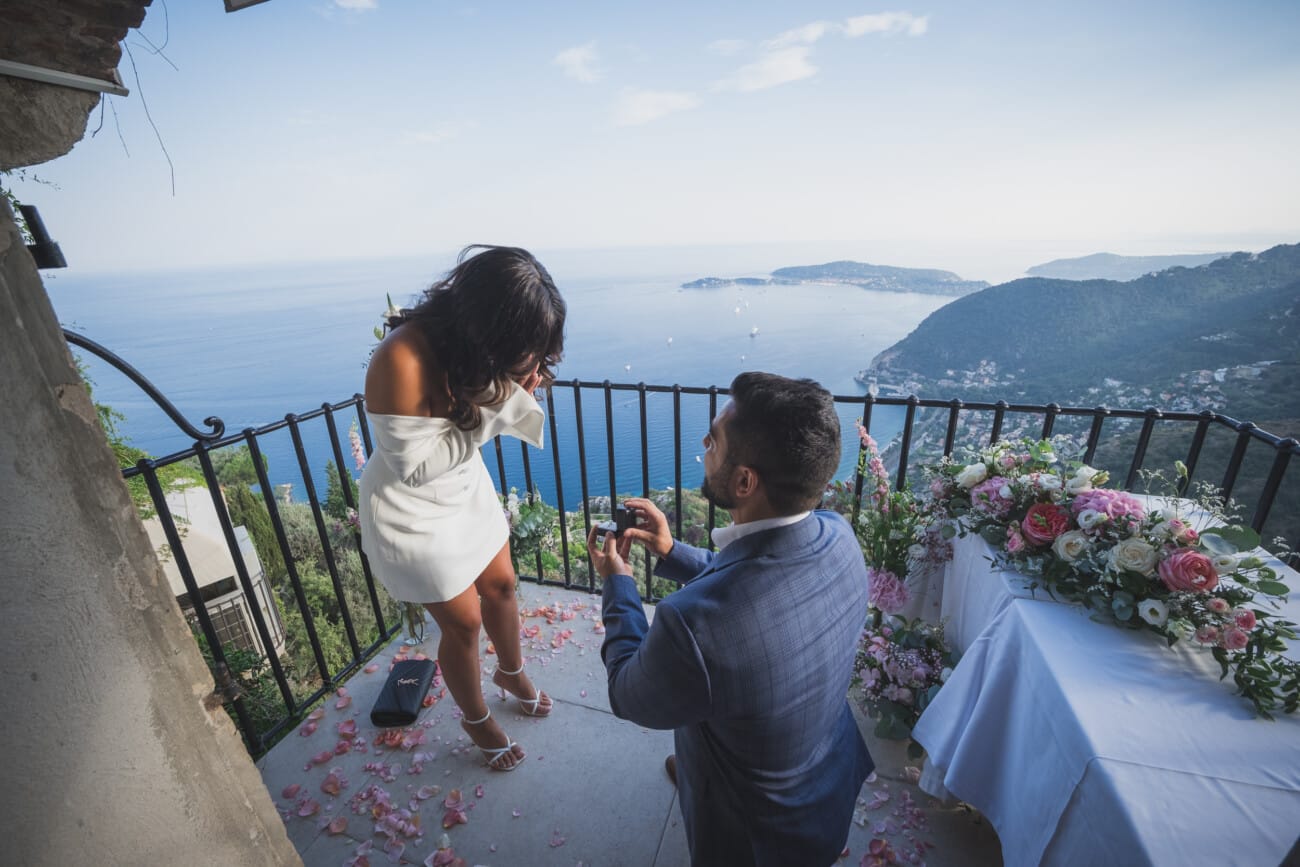 French Riviera Proposal 1017