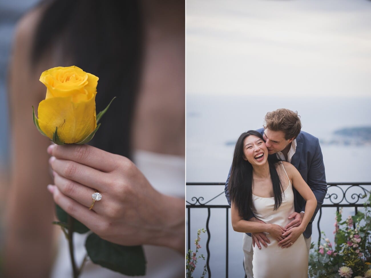 French Riviera Septembre proposal yellow color 1036