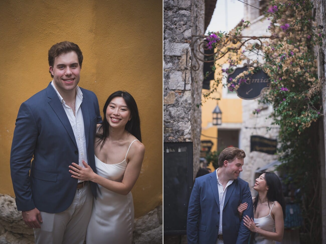 French Riviera Septembre proposal yellow color 1044