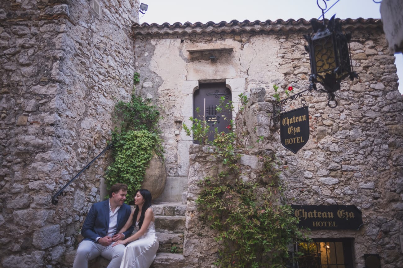 French Riviera Septembre proposal yellow color 1110