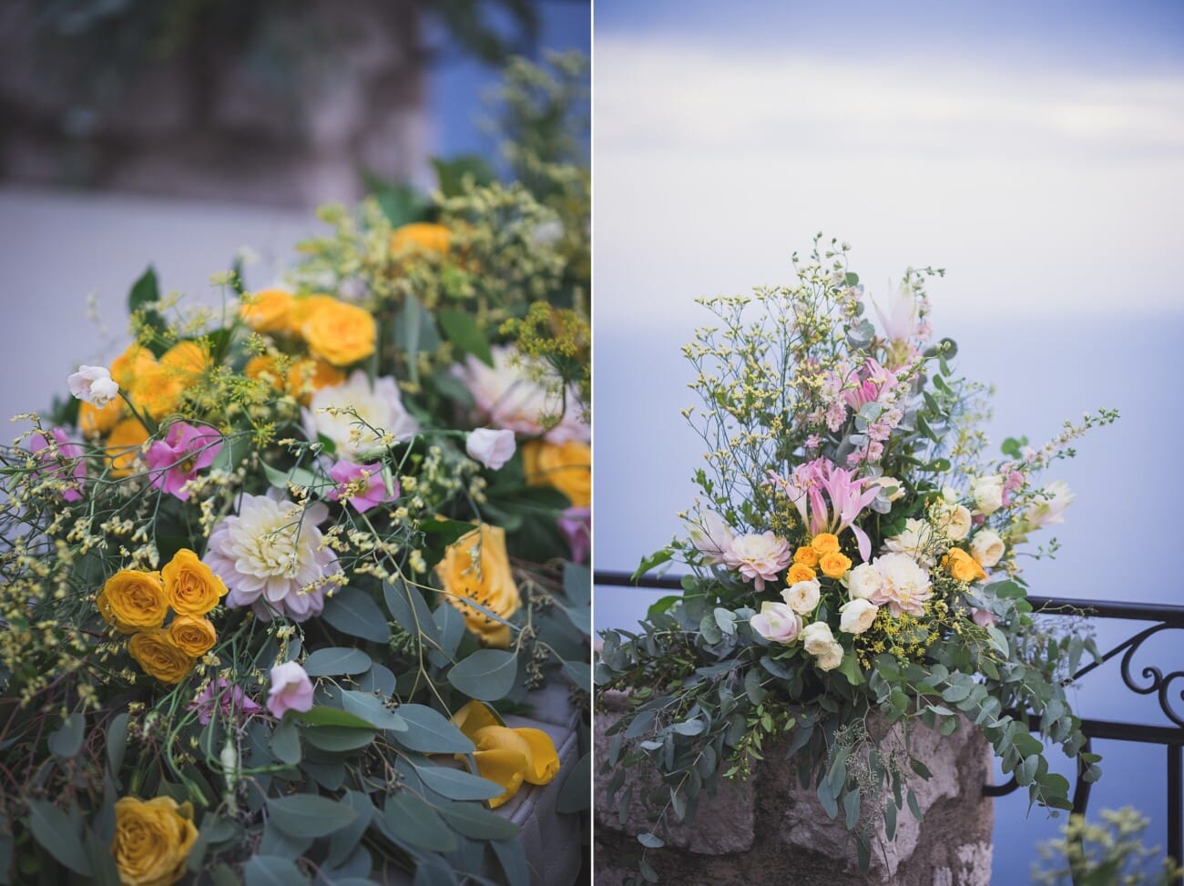 French Riviera Septembre proposal yellow color 1134