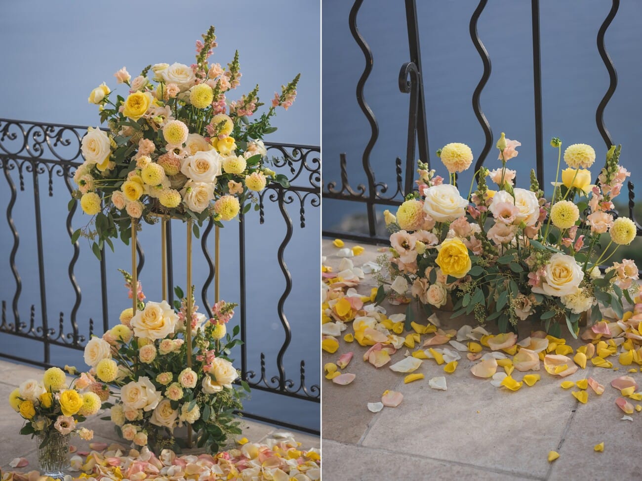 French Riviera surprise Proposal with family 1002