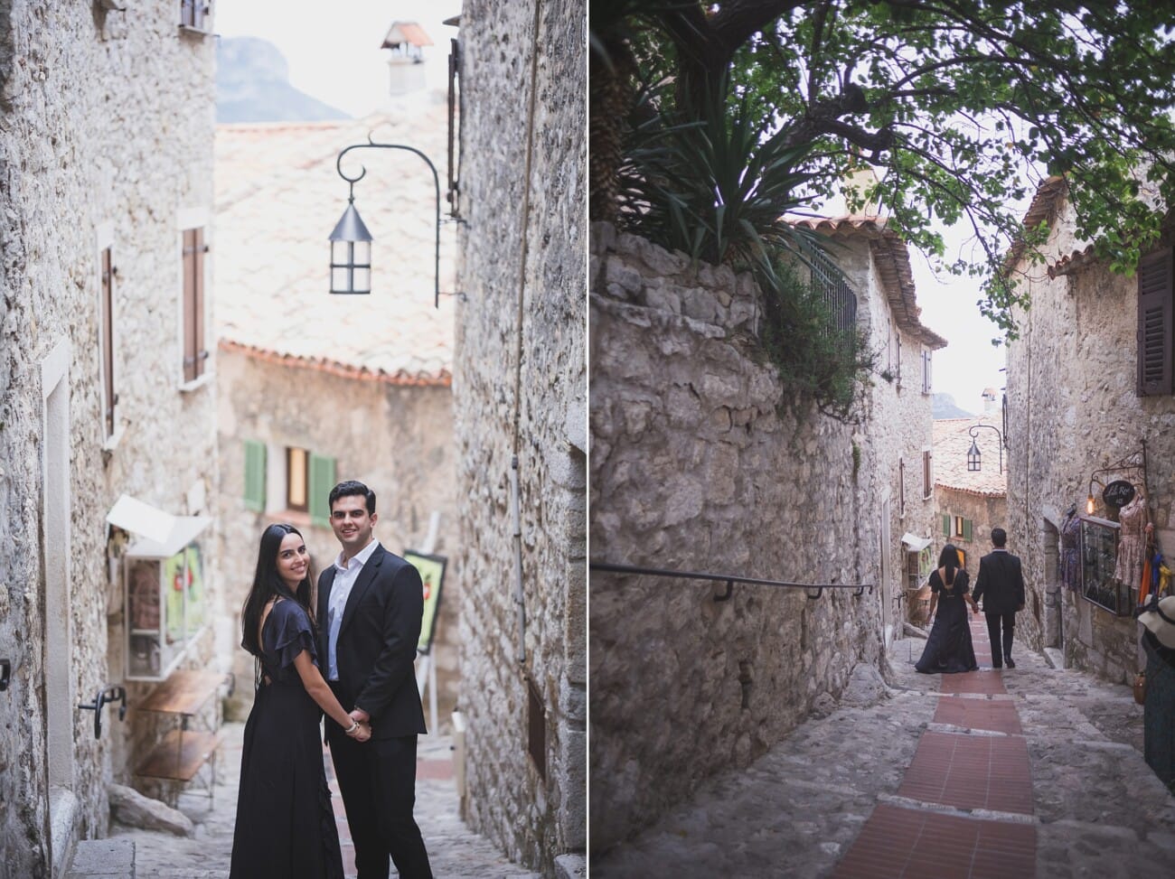 French Riviera surprise Proposal with family 1097