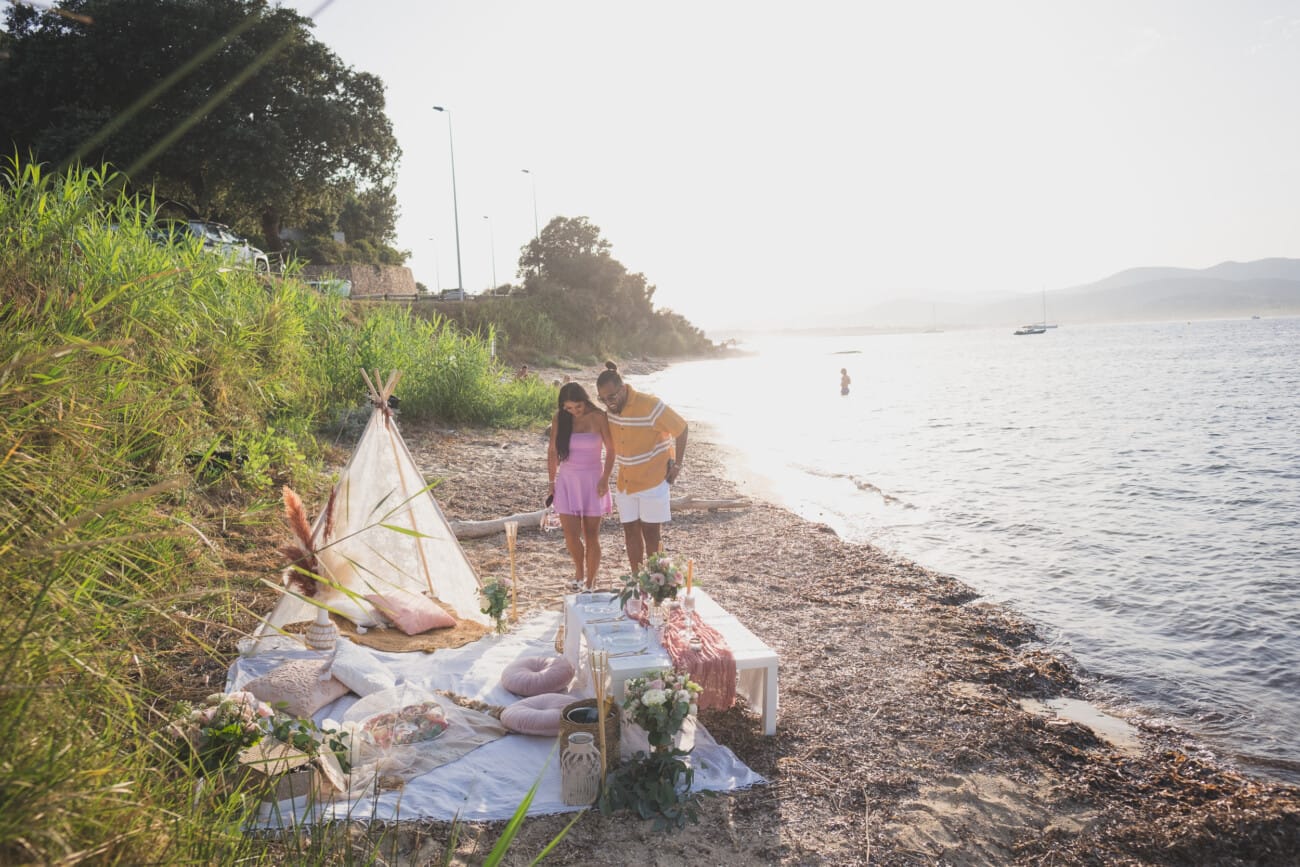 Saint Tropez Beach Proposal 1020