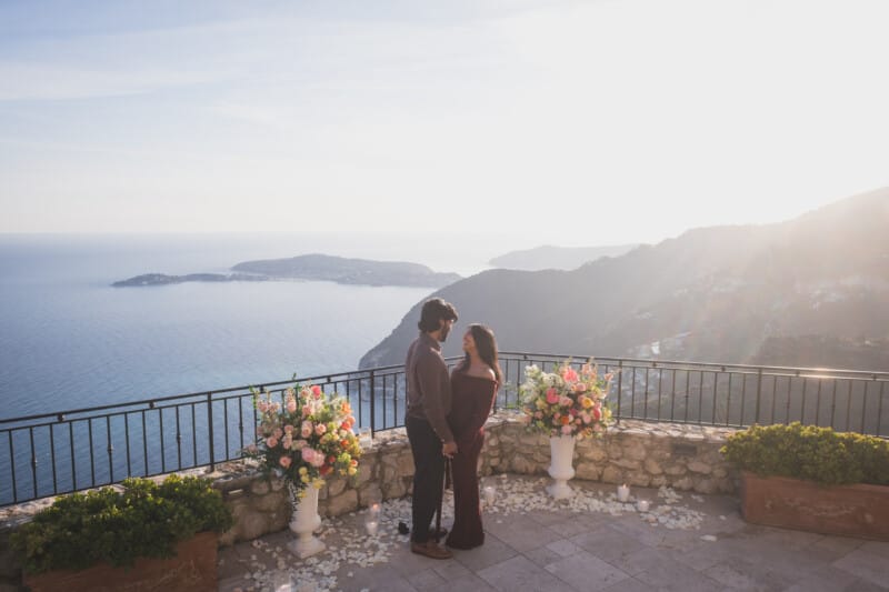 French Riviera Romantic proposal Chateau Suite 1043