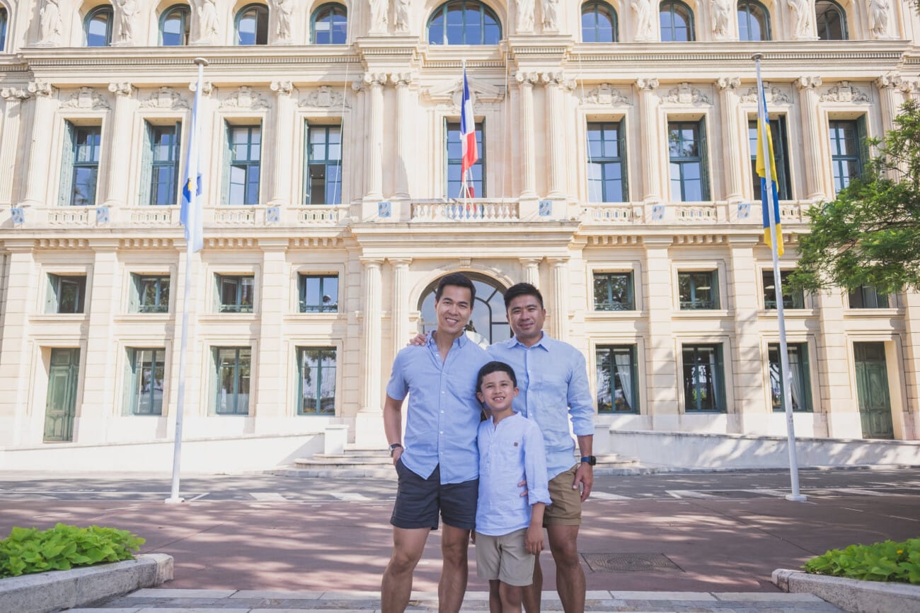 Family session in Cannes 2 Gay Family fathers photo session Cannes French Riviera 1002