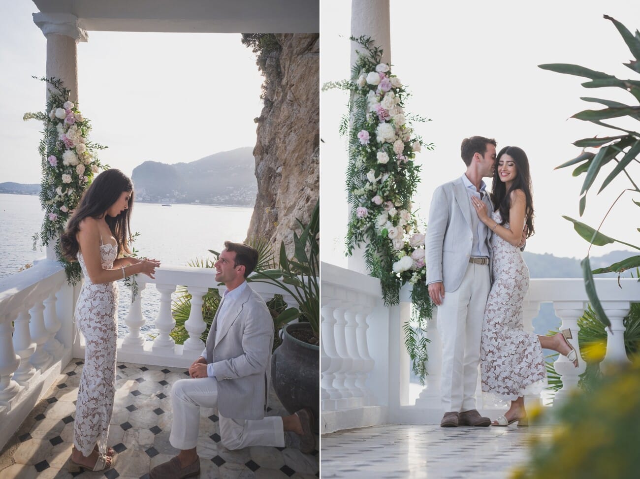 Cap Estel Elegant Seaside Proposal 4 Cap Estel Seaside Wedding Proposal 24