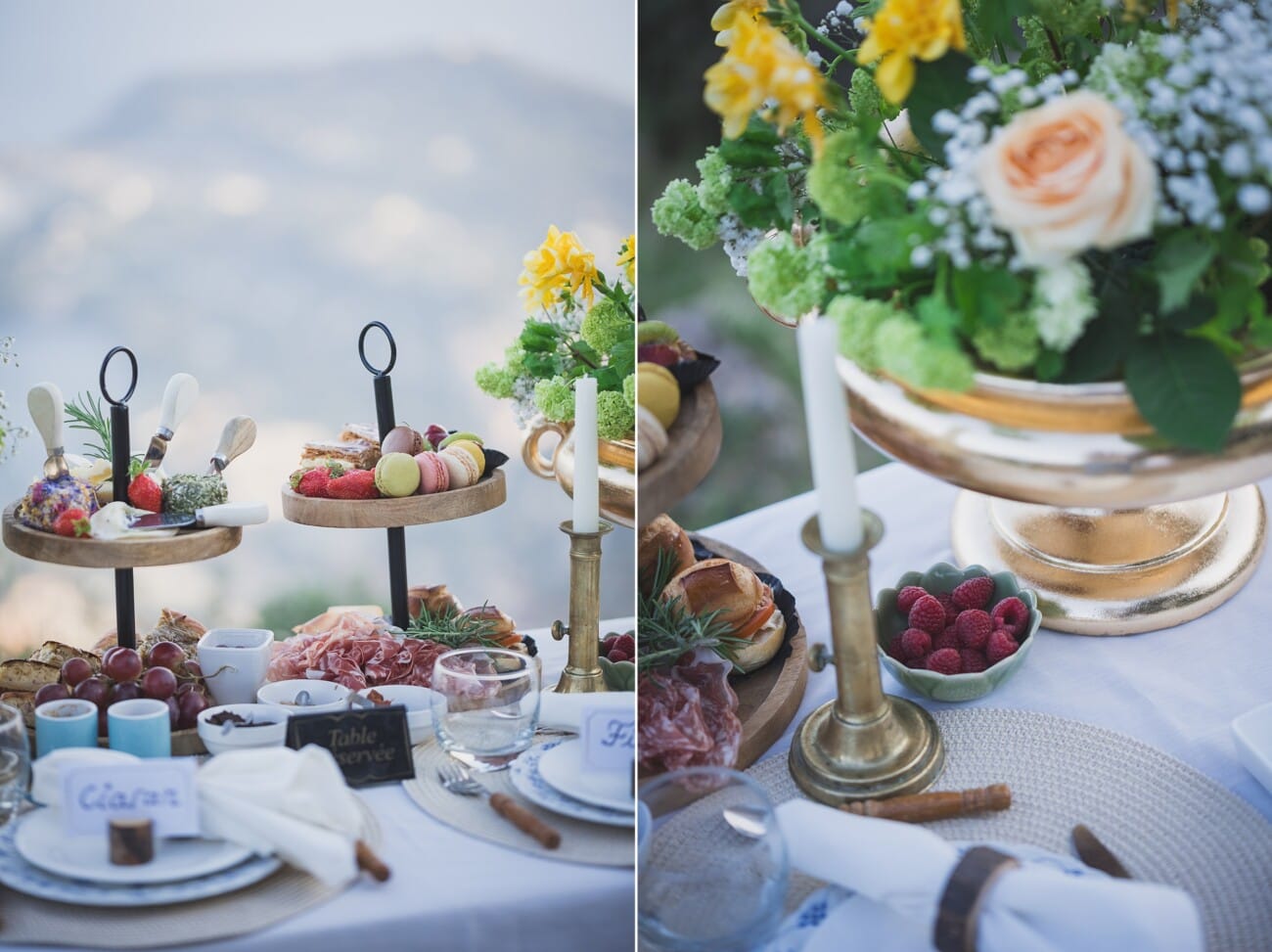 French Riviera Intimate proposal picnic 1089