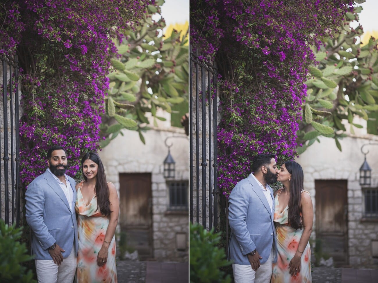 Flamboyant Château Eza Proposal Filled with Flowers, Friends & Sunset Magic 8 Chateau Eza Salon Royal Proposal 37