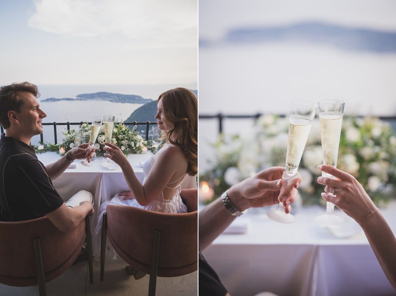 Magical Proposal at Château Eza: Intimacy and the Mediterranean Coastline 16 French Riviera great view proposal 105